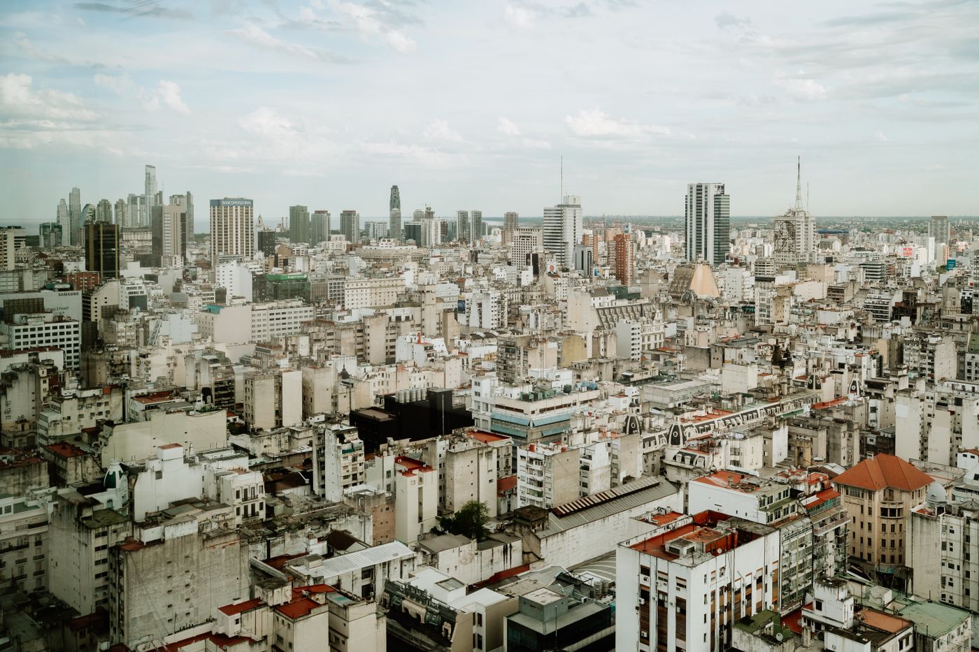 Buenos Aires aerial